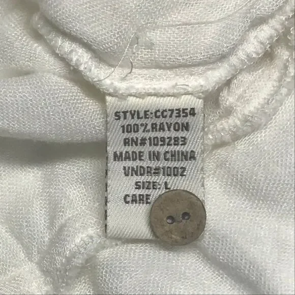 Vintage Havana Sparkle Stripes Tie Front Crop Top N0302 - Picture 11 of 12